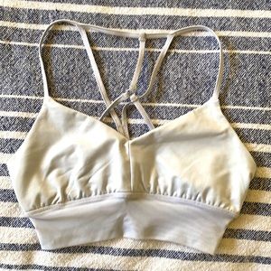 Lavish Alo Sports Bra in silver
